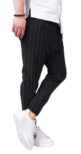 Exclusive! Pantaloni din stofa premium cu insertii metalice Gentlemen's edition MPL6114 Exclusive! Pantaloni din stofa premium cu insertii metalice MPL6114