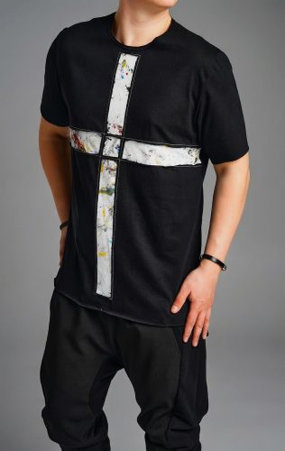 Tricou handmade, pictat manual 7-Ani MTL5743 Tricou handmade, pictat manual MTL5743