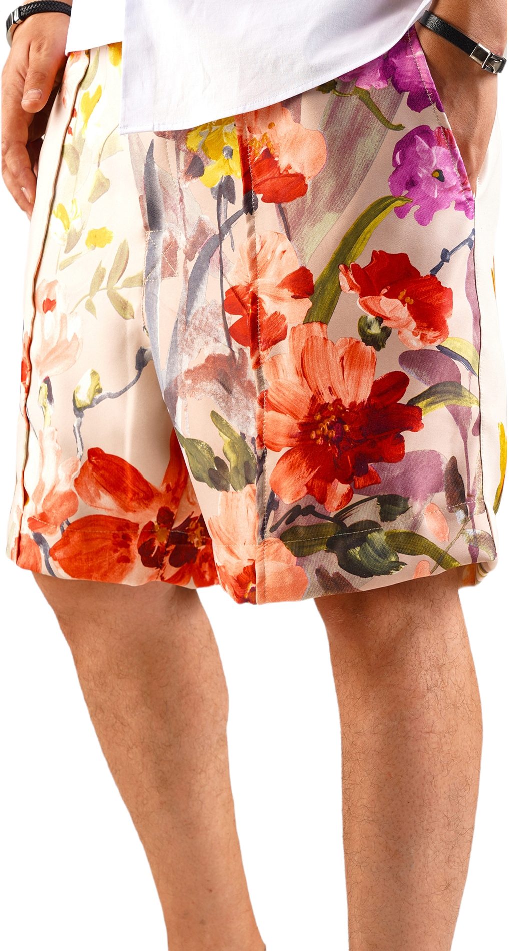 FLORAL THEME PANTS, LIMITED EDITION MSL5869