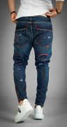Blugi handmade, editie limitata Jeans Festival MJL5901 Blugi handmade, editie limitata MJL5901