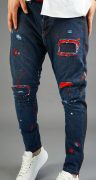 Blugi handmade, editie limitata Jeans Festival MJL5901 Blugi handmade, editie limitata MJL5901