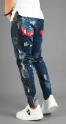 Distroyed dark blue jeans edition Jeans Festival MJL5905 Distroyed dark blue jeans edition MJL5905