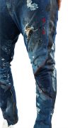 Distroyed dark blue jeans edition MJL5905