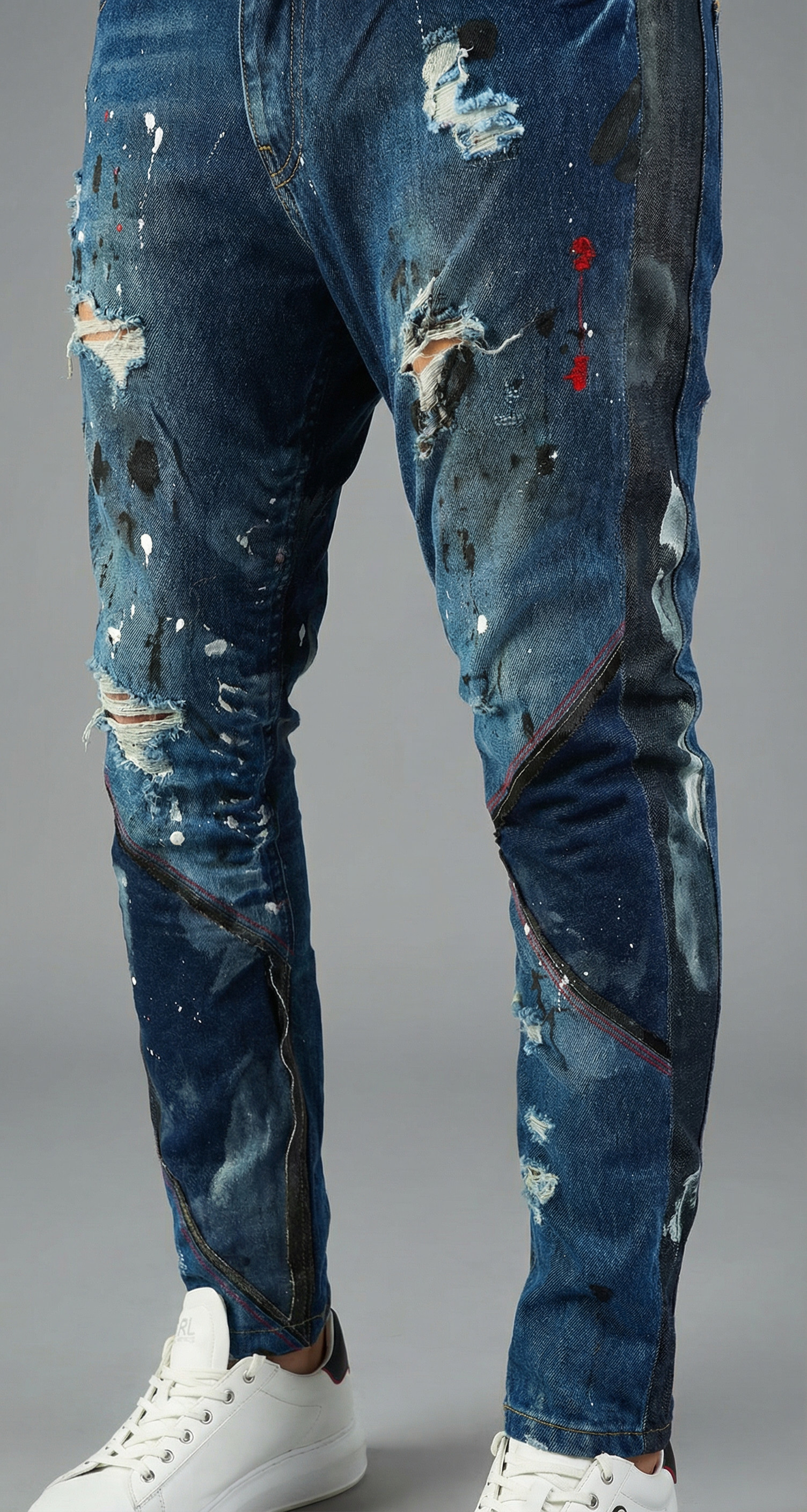 Distroyed dark blue jeans edition Jeans Festival MJL5905 Distroyed dark blue jeans edition MJL5905