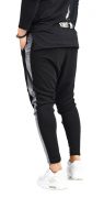 Pantaloni cu semi-tur si insertii metalice MPL5911