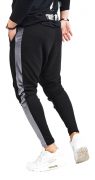 Pantaloni cu semi-tur si insertii metalice MPL5911