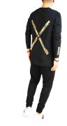 Bluza Custom handmade cu aplicatii manuale MBL5923