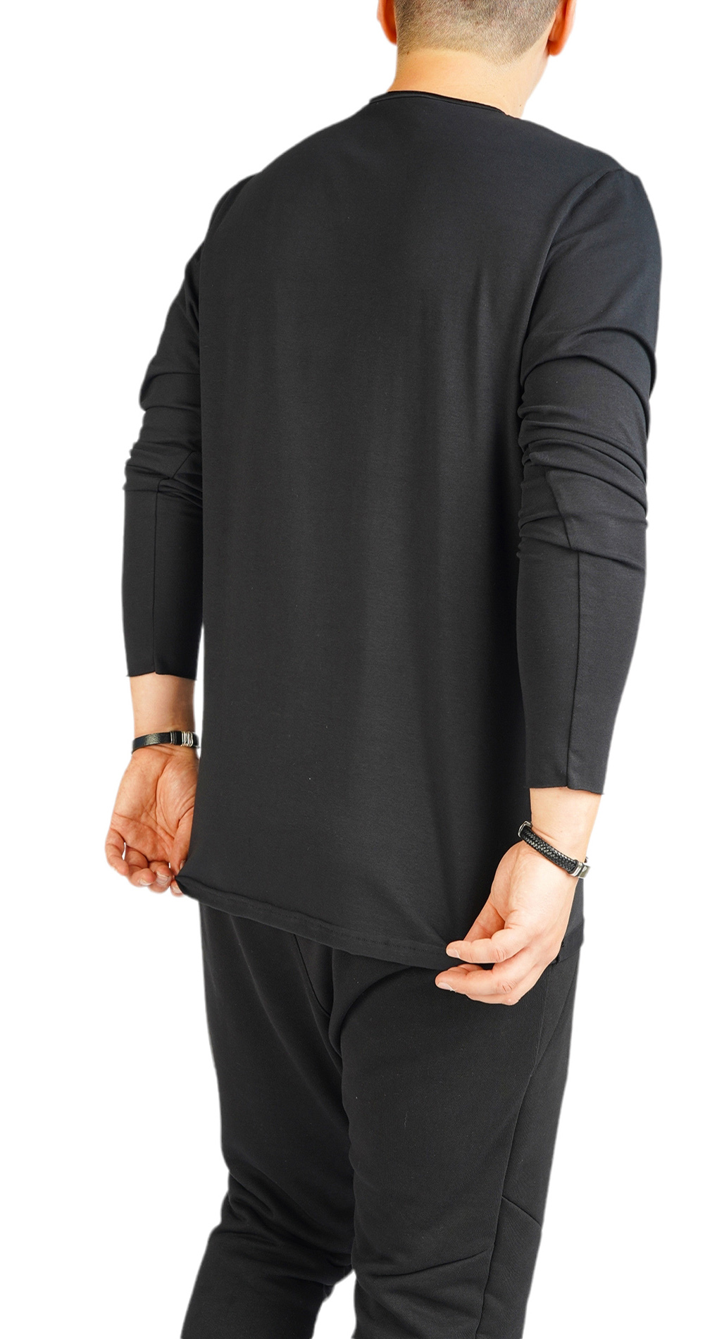 Bluza Minimal Black on Black Universe bluze si hanorace MBL5924 Bluza Minimal Black on Black Universe MBL5924
