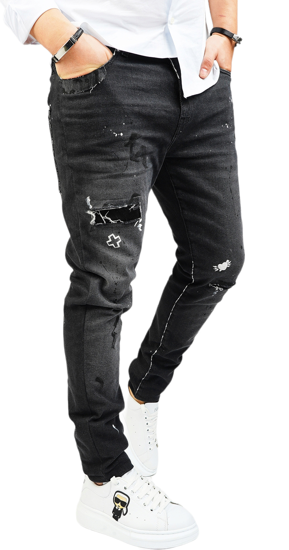 Blugi CUSTOM - editie limitata anterioare MJL6006 Blugi CUSTOM - editie limitata MJL6006