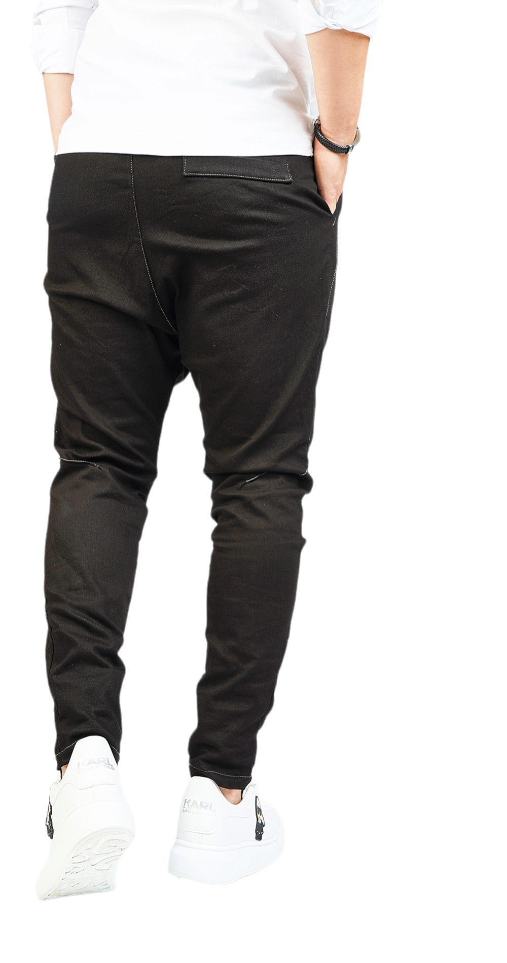 Pantaloni din material de denim jeans MJL6007 Pantaloni din material de denim MJL6007