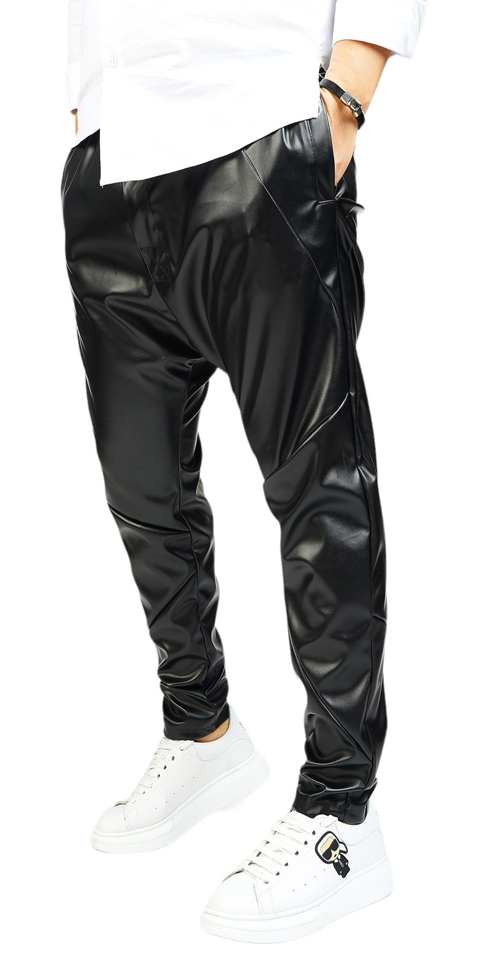 Exclusive Black Leather Pants - Not For Everyone MPL6009