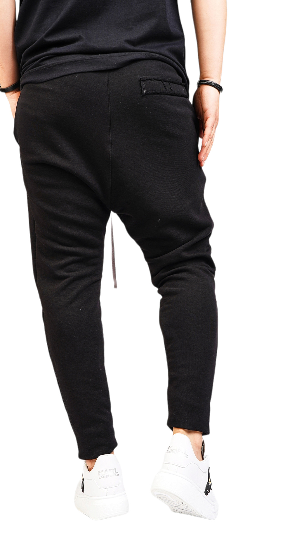 Pantaloni cu semi-tur, editie limitata NOT-FOR-EVERYONE MPL6013 Pantaloni cu semi-tur, editie limitata MPL6013