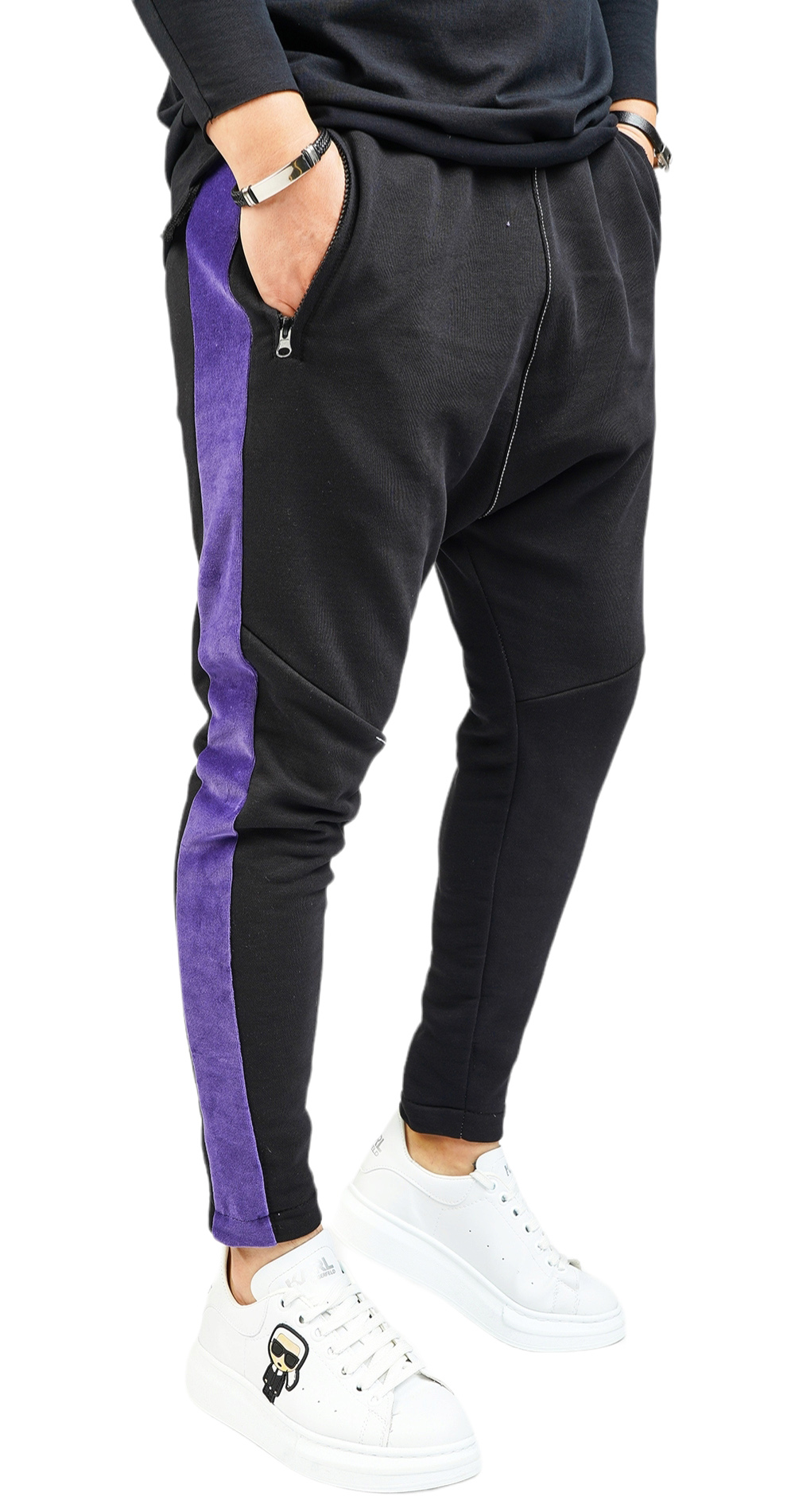 Pantaloni cu semi-tur, editie limitata pantaloni MPL6014 Pantaloni cu semi-tur, editie limitata MPL6014