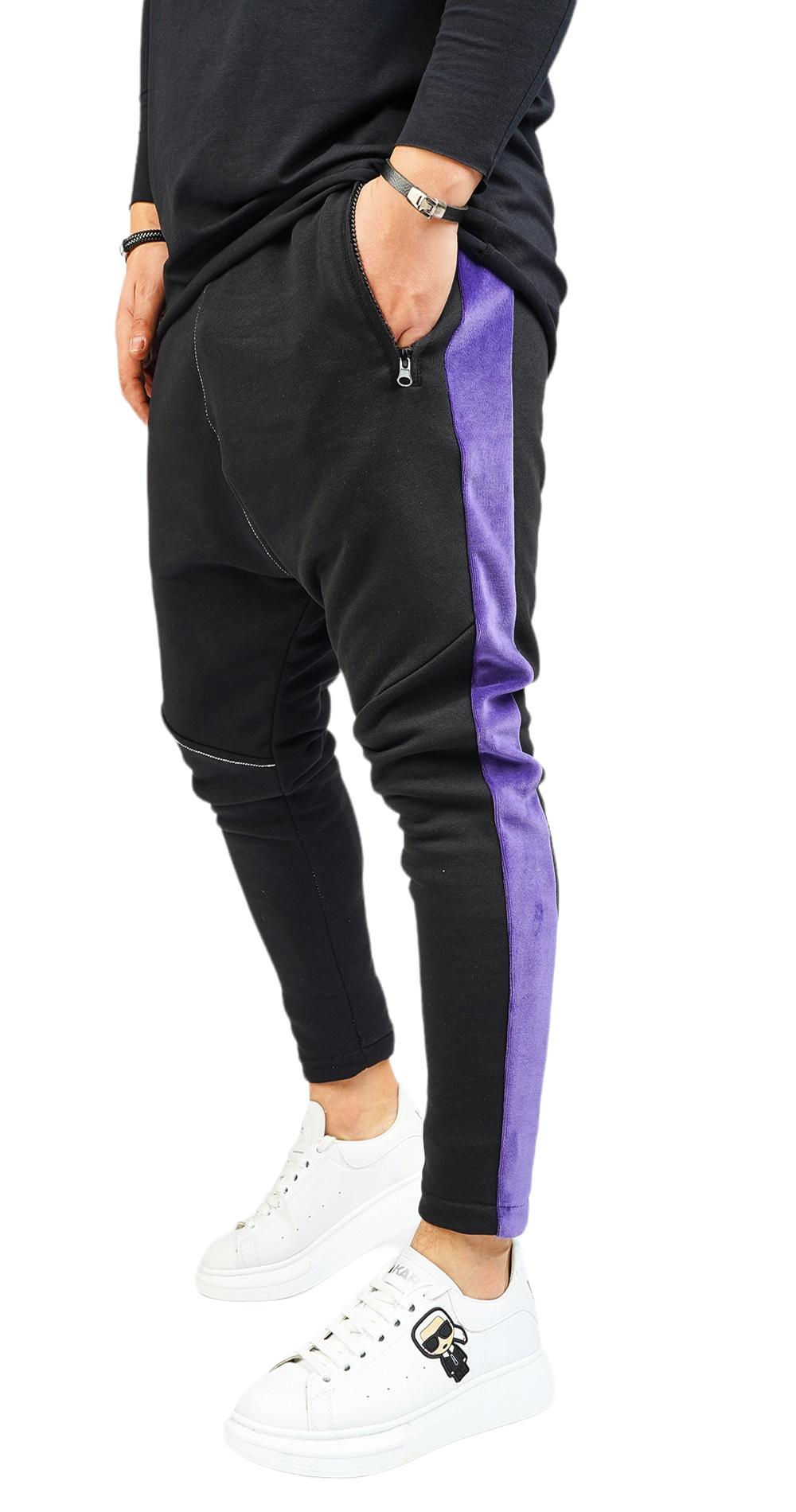 Pantaloni cu semi-tur, editie limitata pantaloni MPL6014 Pantaloni cu semi-tur, editie limitata MPL6014