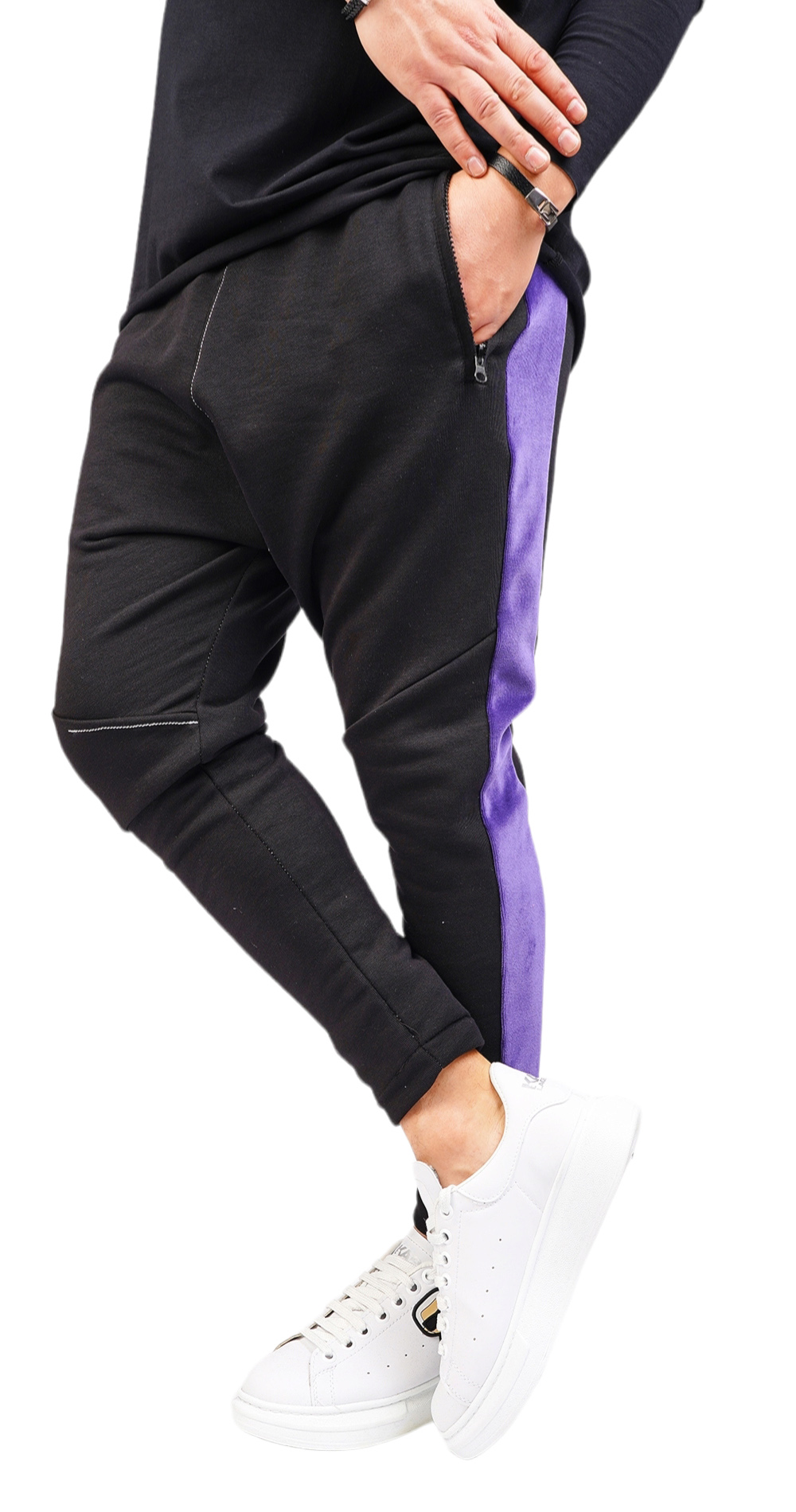 Pantaloni cu semi-tur, editie limitata pantaloni MPL6014 Pantaloni cu semi-tur, editie limitata MPL6014