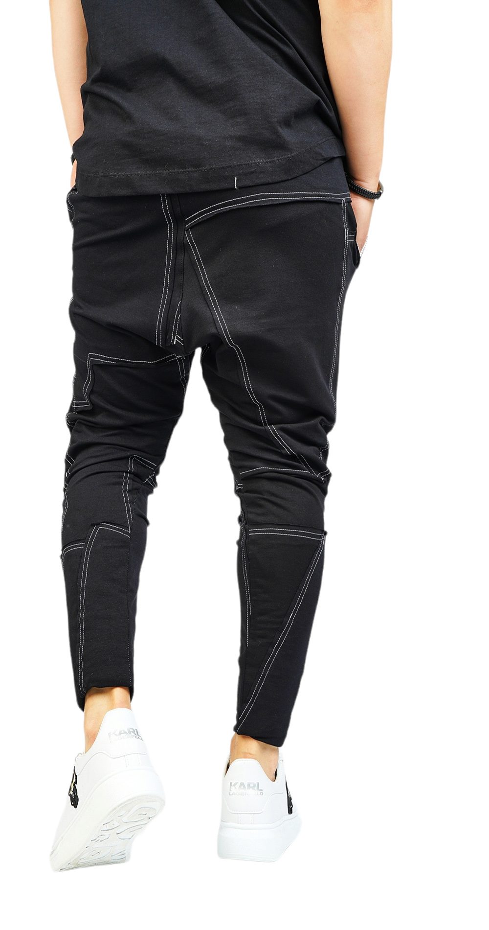 Pantaloni Black minimal MPL6015