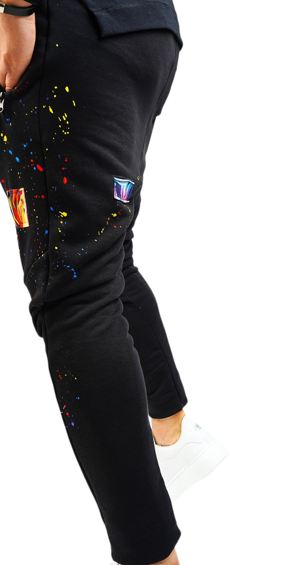 Pantaloni cu semi-tur, editie limitata pantaloni MPL6016 Pantaloni cu semi-tur, editie limitata MPL6016