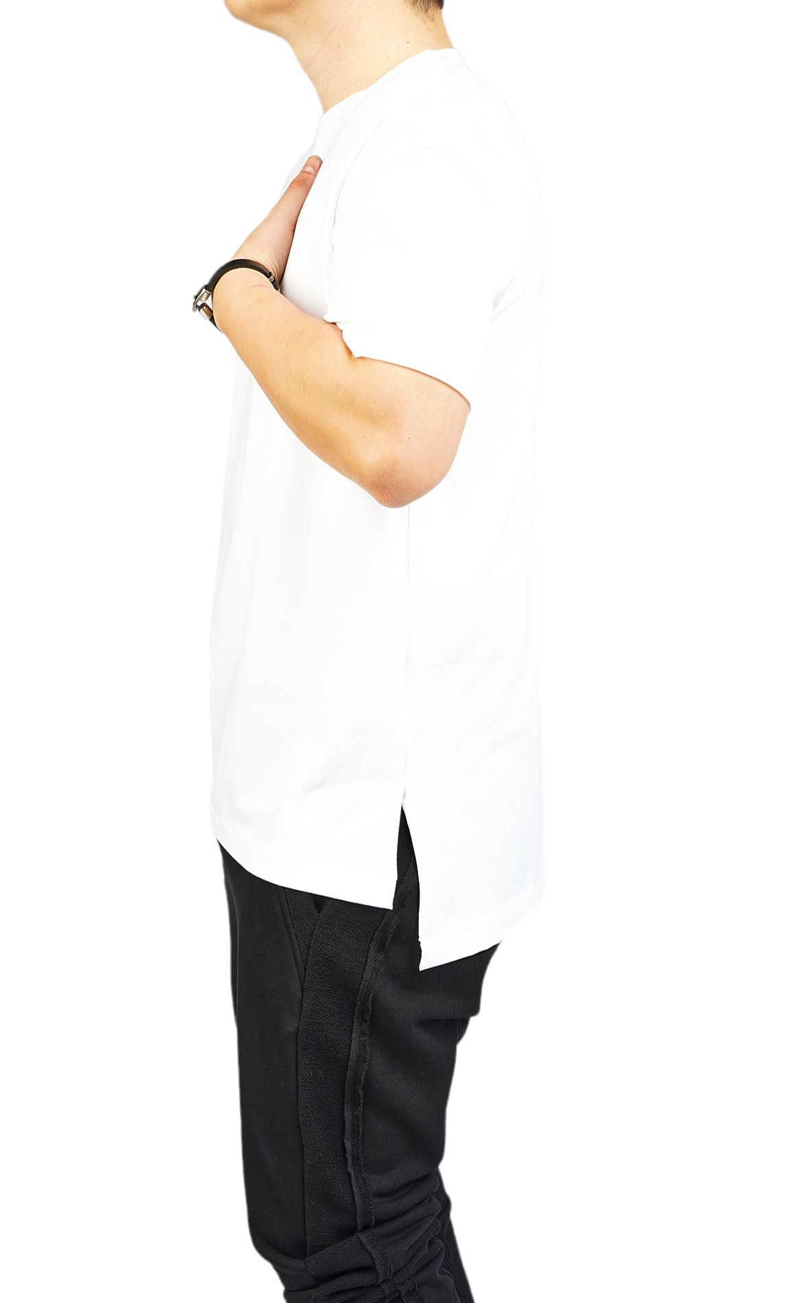 Basic premium white t-shirt tricouri MTL6026 Basic premium white t-shirt MTL6026