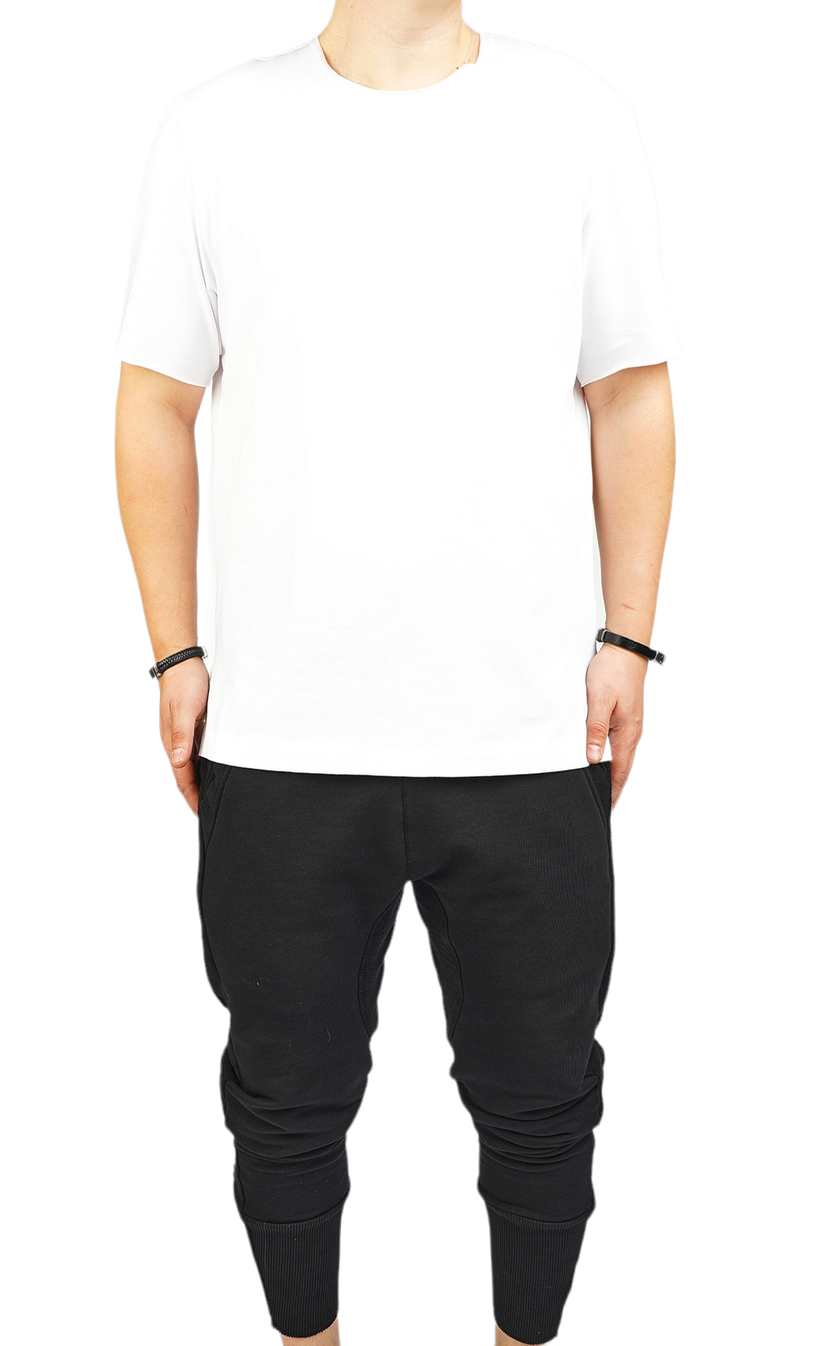 Basic premium white t-shirt tricouri MTL6026 Basic premium white t-shirt MTL6026