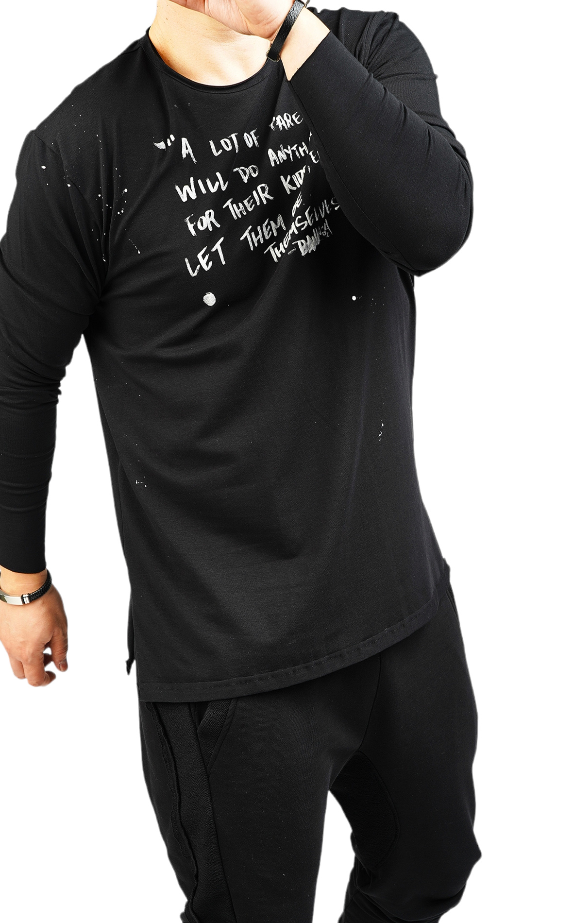 Bluza BANKSY dark rich bluze si hanorace MBL6021 Bluza BANKSY dark rich MBL6021