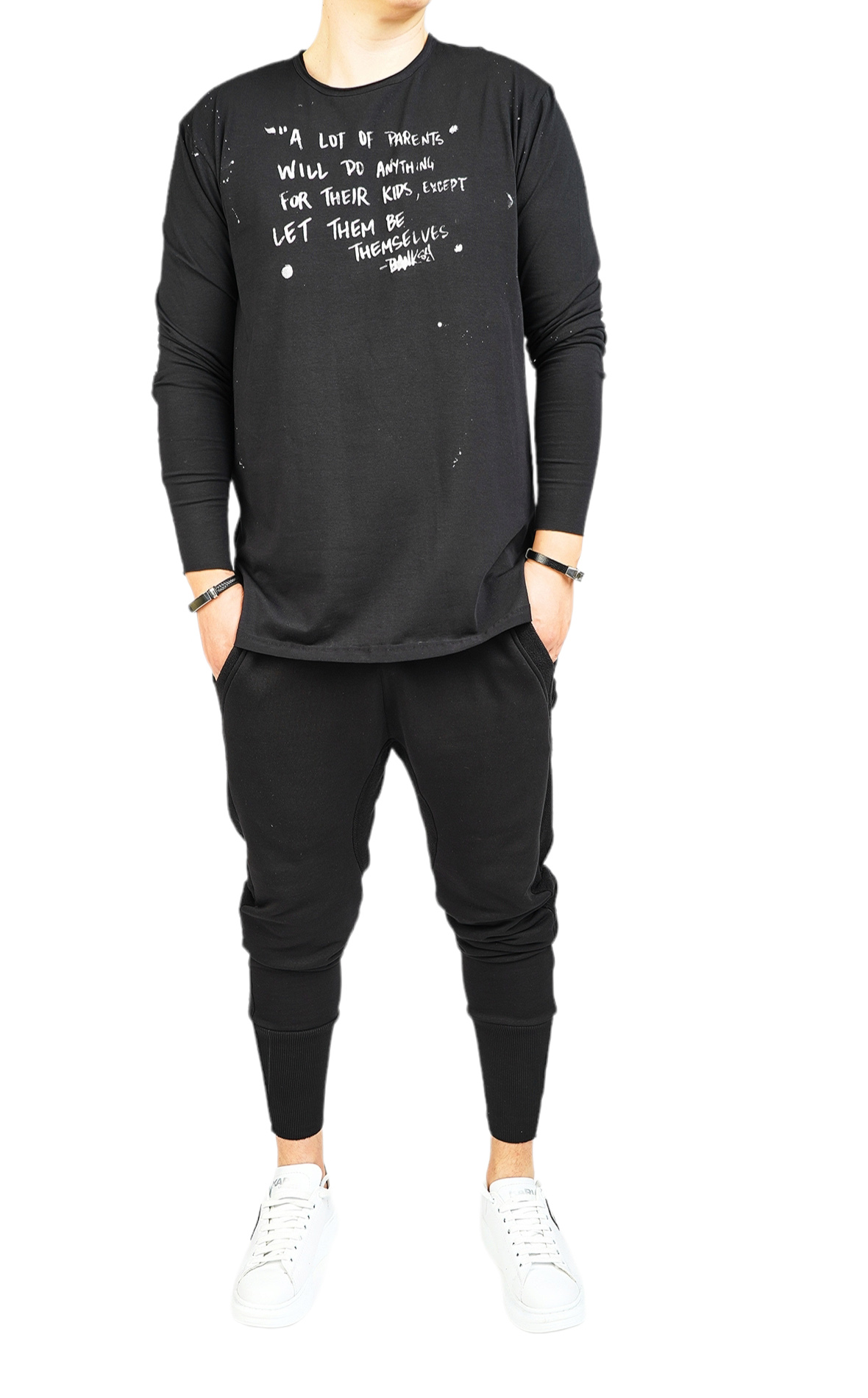 Bluza BANKSY dark rich bluze si hanorace MBL6021 Bluza BANKSY dark rich MBL6021