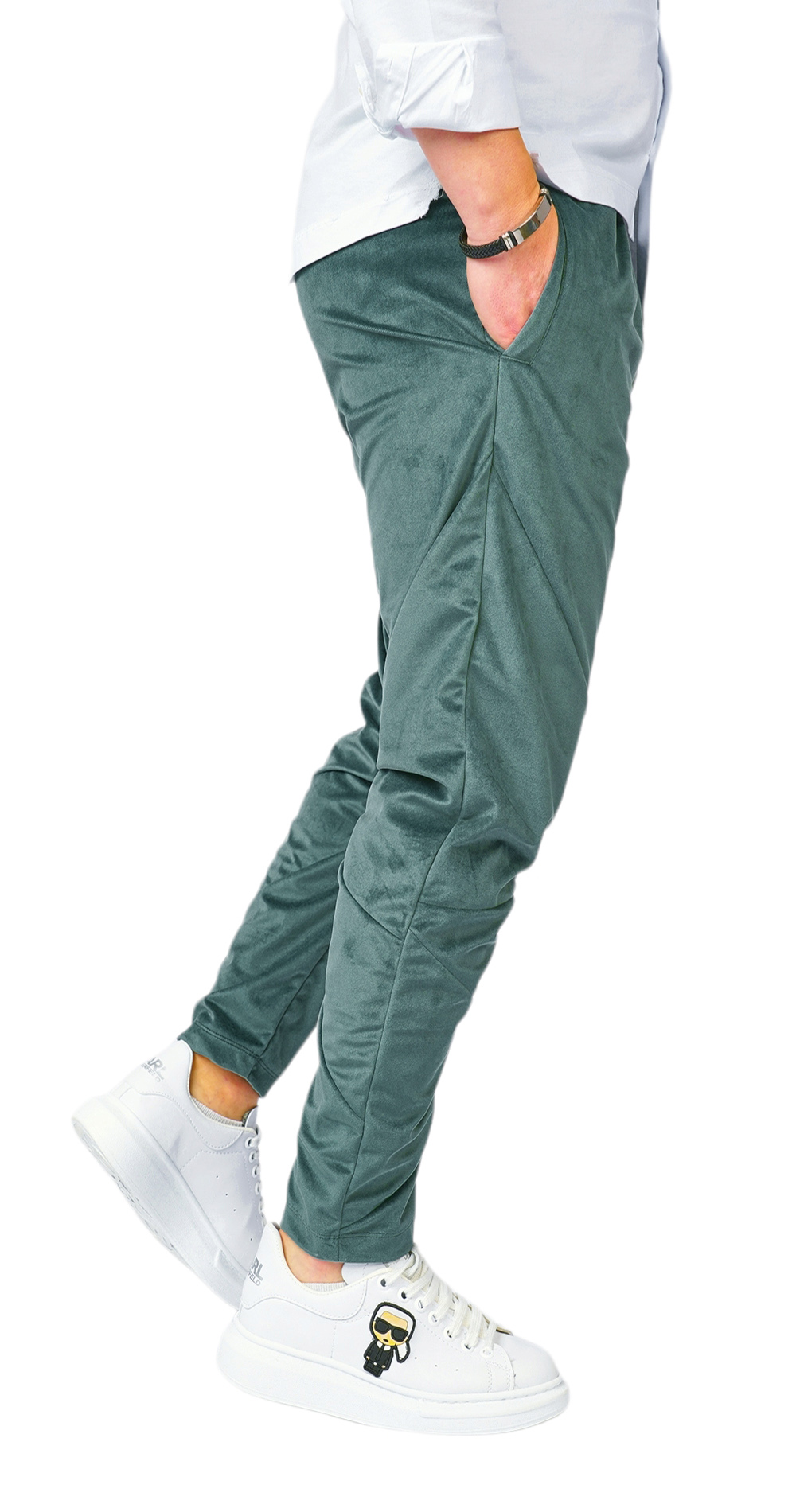 Pantaloni din catifea metalica-mata, premium pantaloni MPL6100 Pantaloni din catifea metalica-mata, premium MPL6100