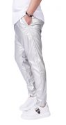 EXCLUSIVE SILVER LEATHER PANTS - NOT FOR EVERYONE MPL6102