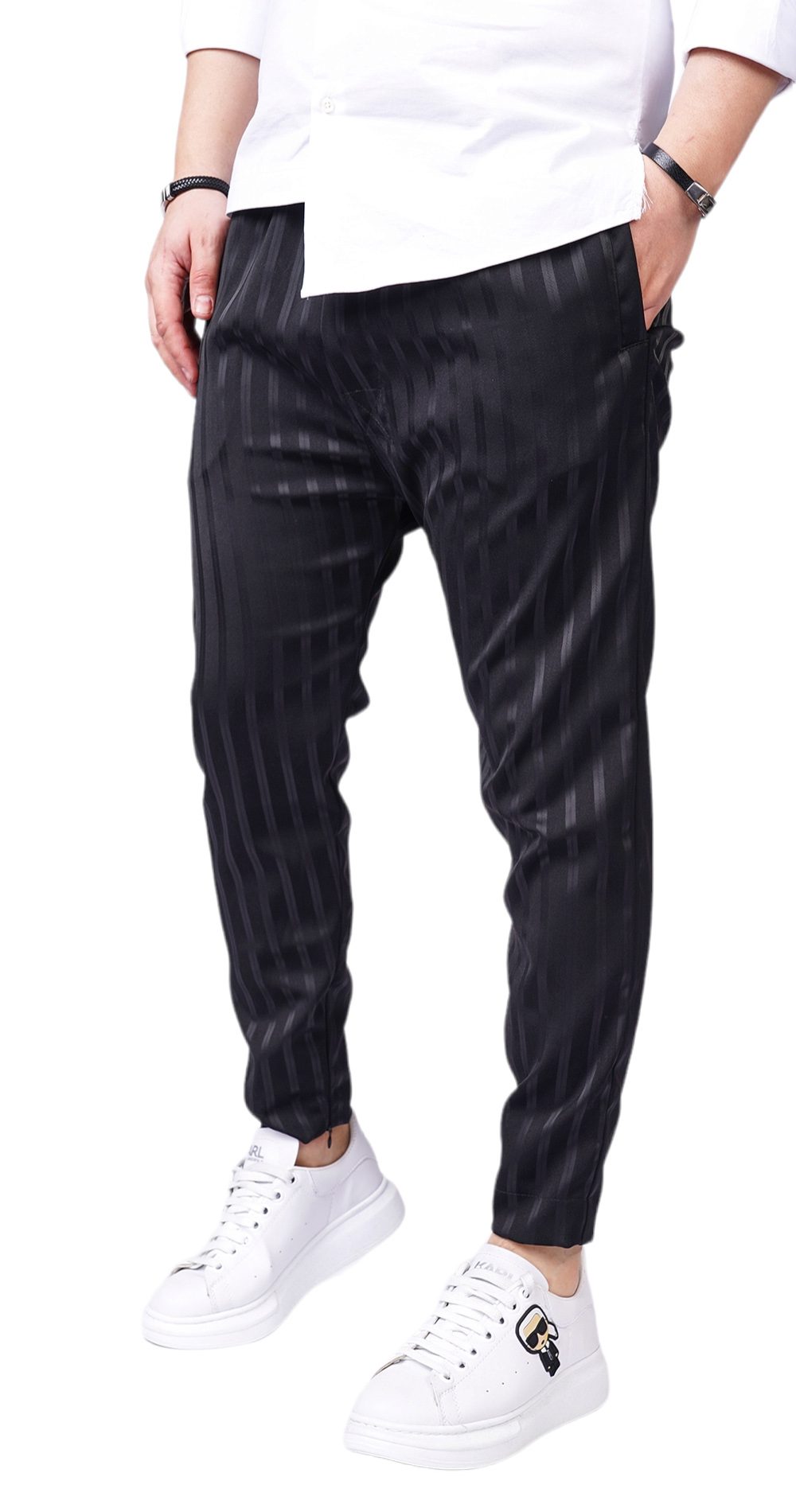 Exclusive!  Pantaloni din stofa premium MPL6110