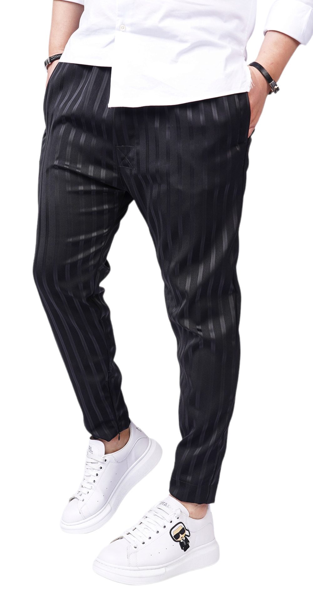 Exclusive!  Pantaloni din stofa premium MPL6110