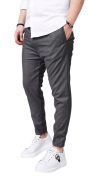 Pantaloni din stofa gri, premium MPL6111