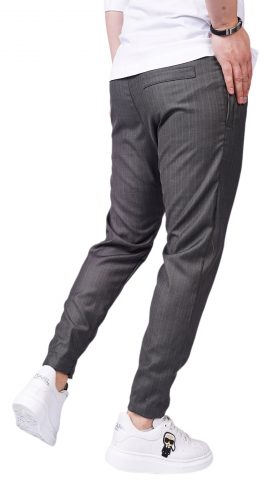 Pantaloni din stofa gri, premium MPL6111