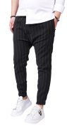 Exclusive!  Pantaloni din stofa premium cu insertii metalice MPL6114