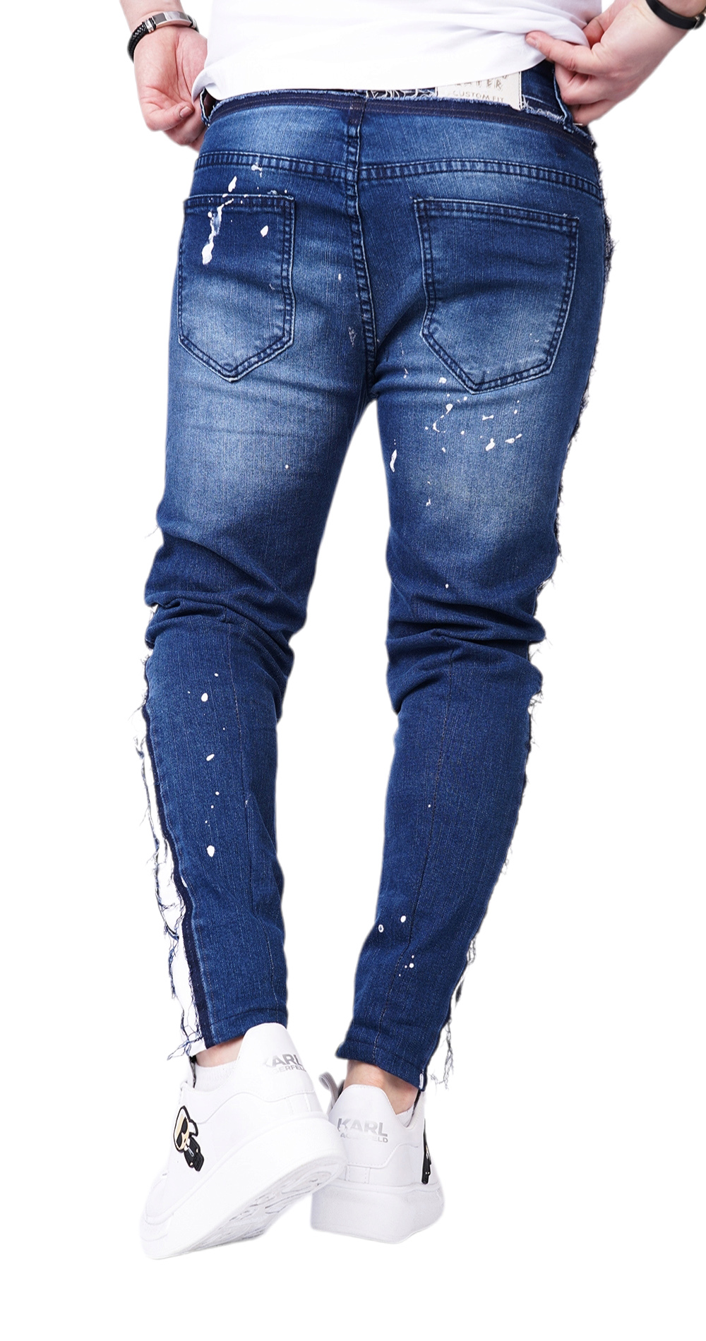 Blugi din denim stretch, editie primavara jeans MJL6122 Blugi din denim stretch, editie primavara MJL6122