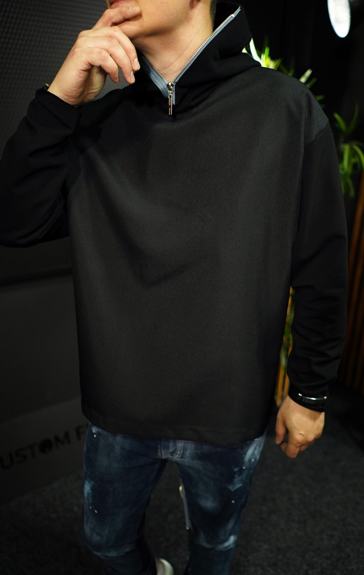 NEO SHARK MOUTH HOODIE MBL7022