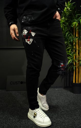 NEO MICKEY BLACK JEANS MJL7023