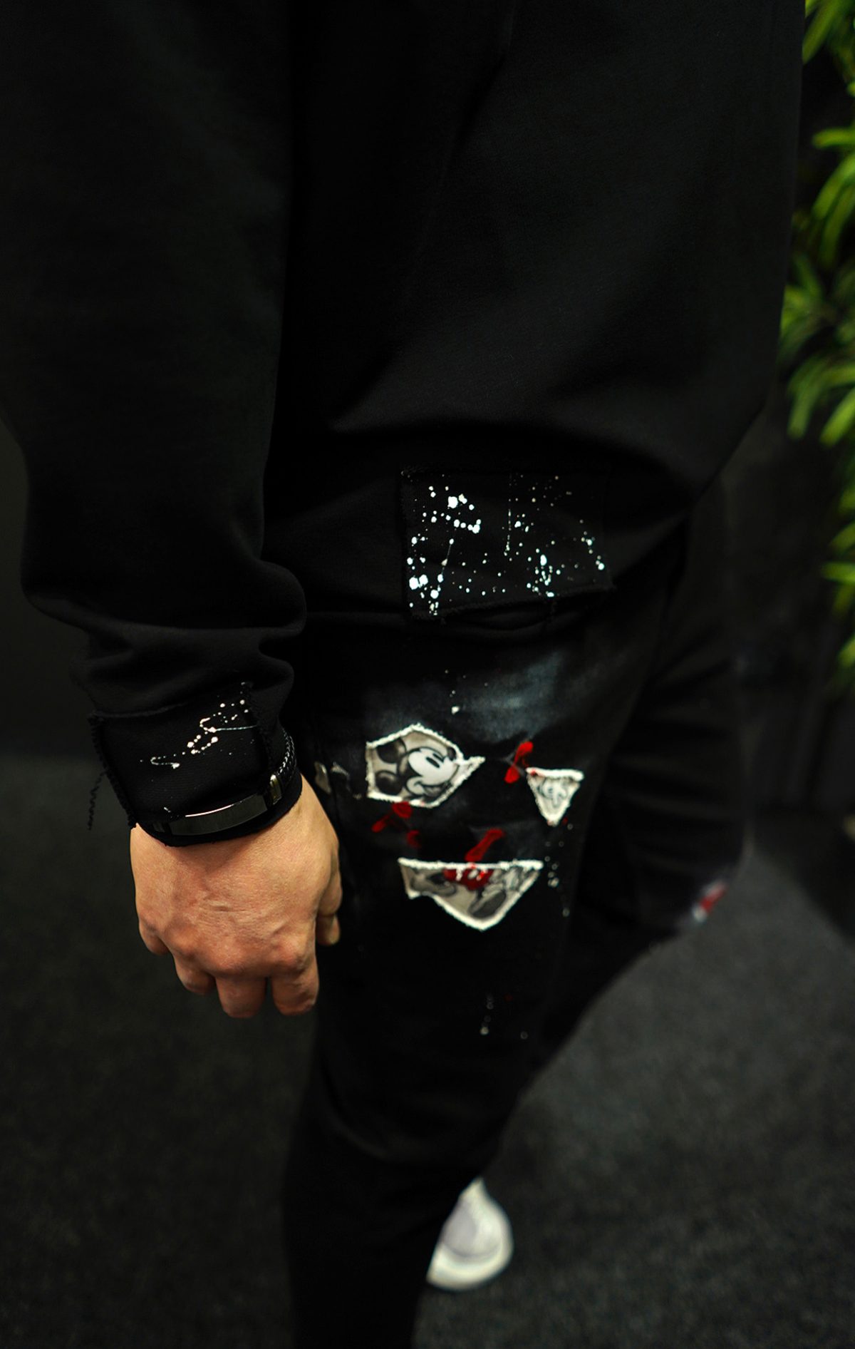 NEO MICKEY BLACK JEANS MJL7023