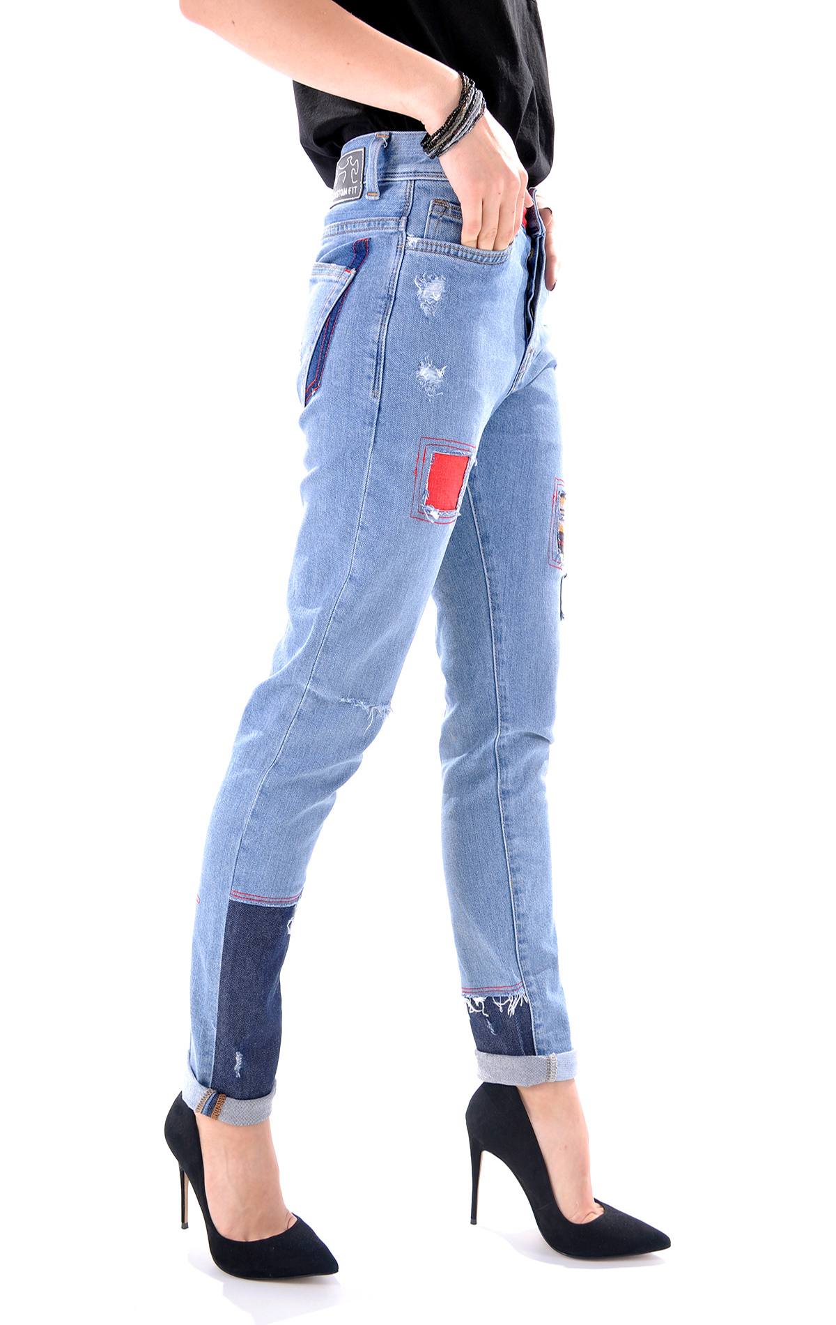 Jeans in Editie Limitata Femei WJL1002 Jeans in Editie Limitata WJL1002