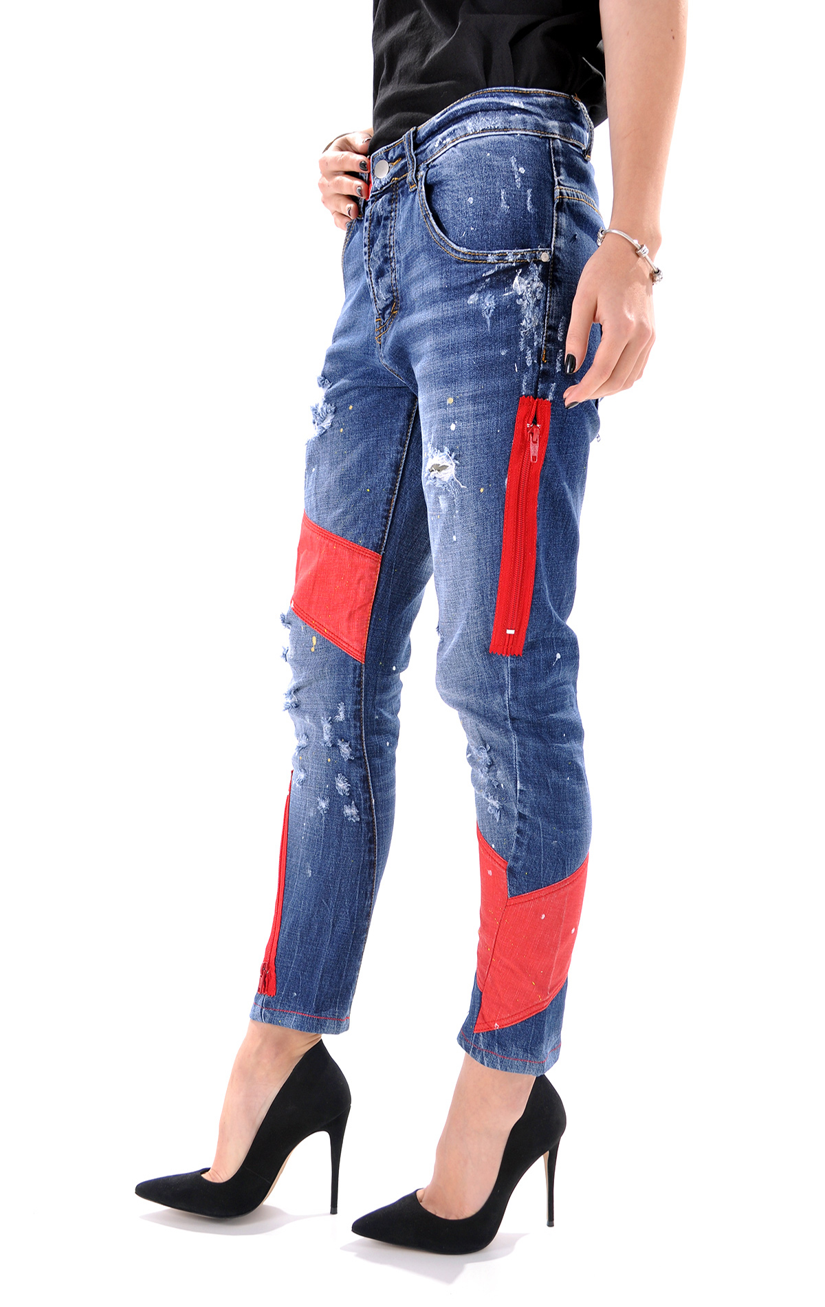 Jeans in Editie Limitata Femei WJL1006 Jeans in Editie Limitata WJL1006