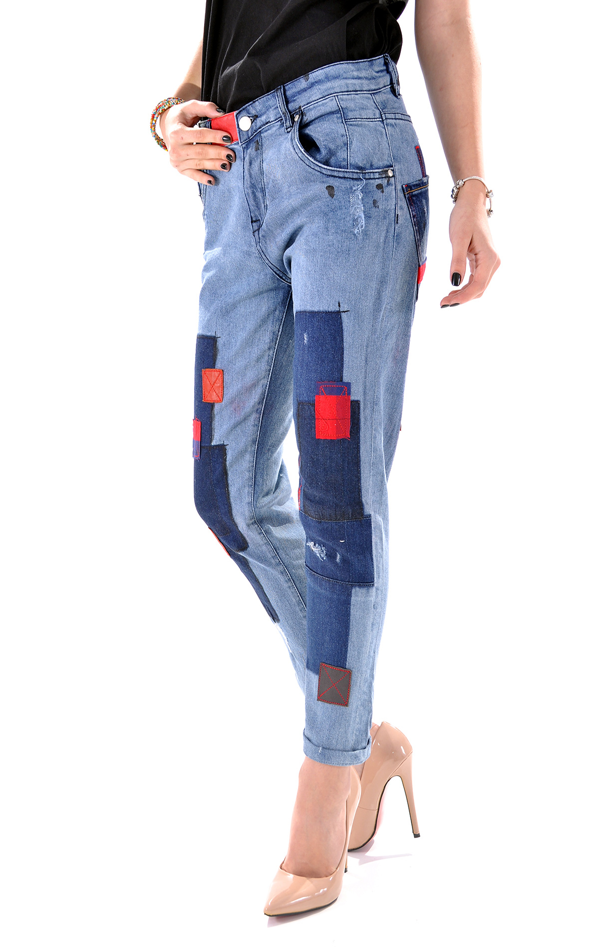 Jeans in Editie Limitata Femei WJL1007 Jeans in Editie Limitata WJL1007