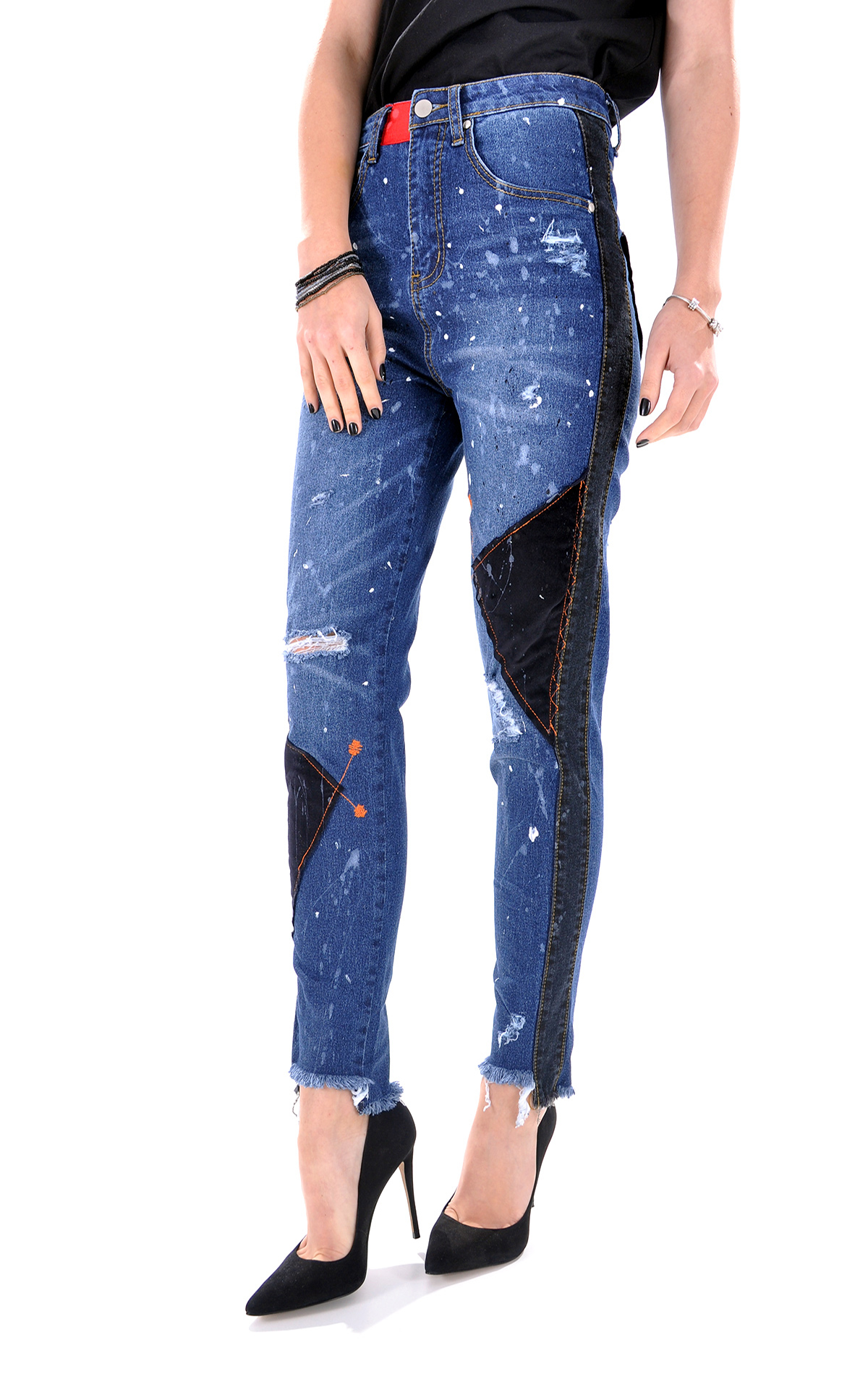 Jeans in Editie Limitata Femei WJL1011 Jeans in Editie Limitata WJL1011