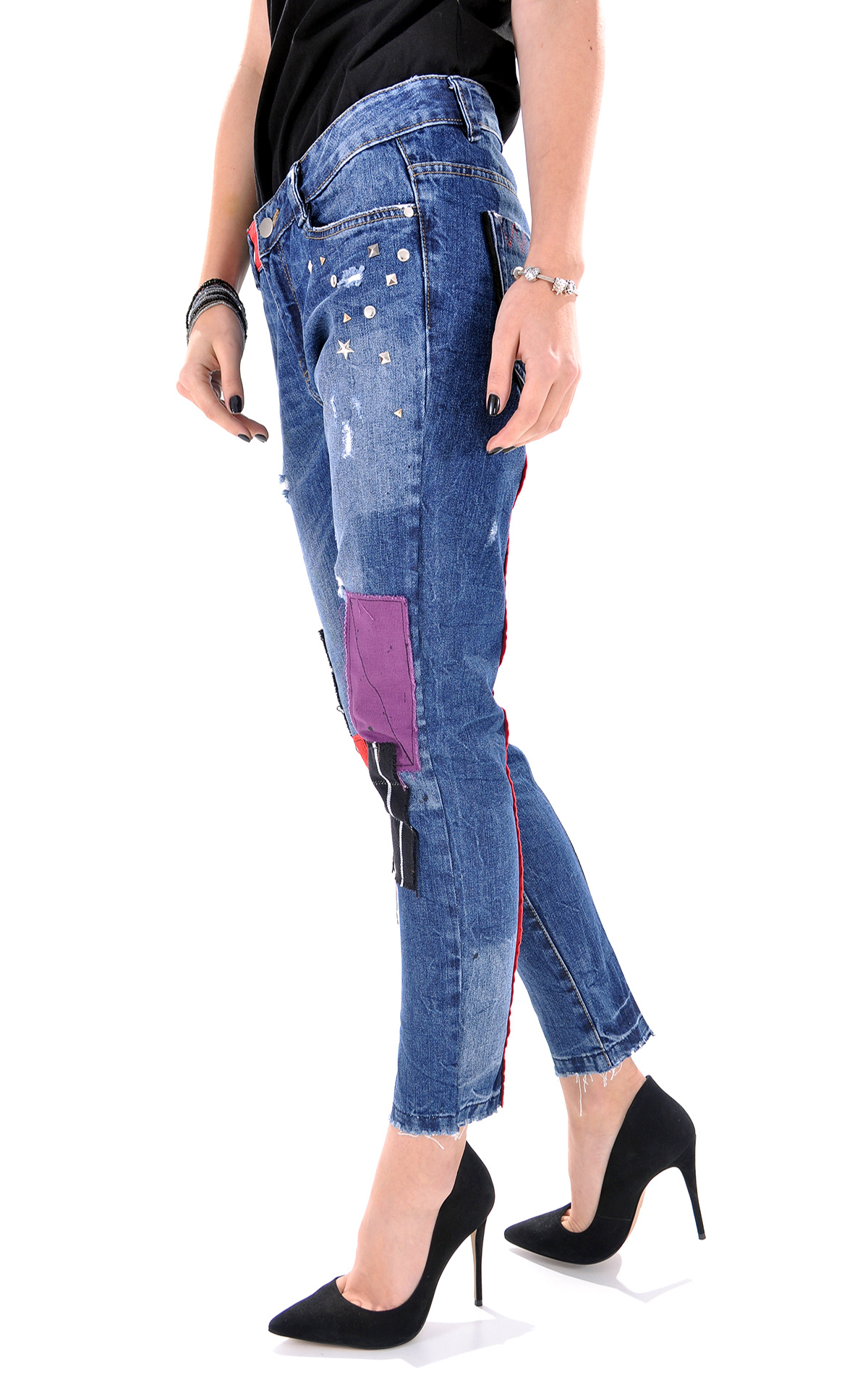 Jeans in Editie Limitata Femei WJL1013 Jeans in Editie Limitata WJL1013
