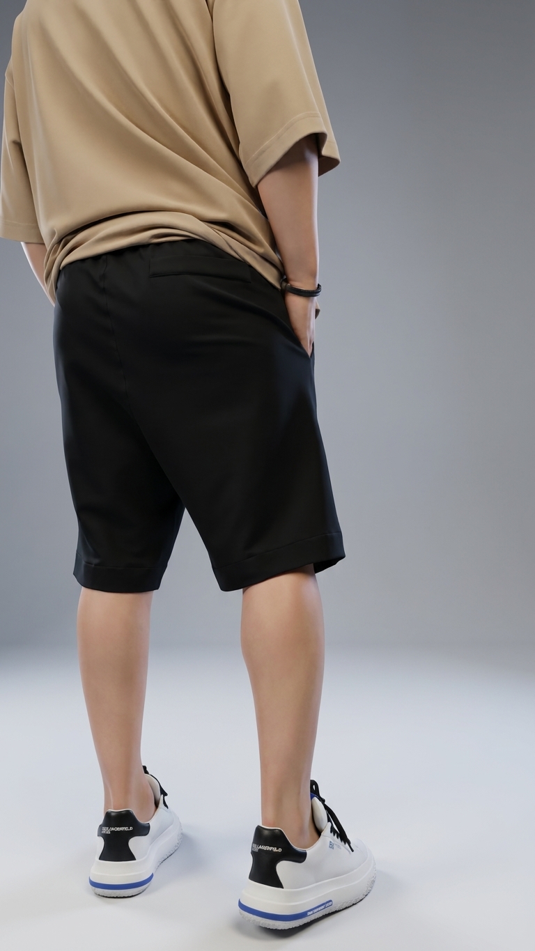 Pantaloni scurti CITY VIBE - croială la comandă CustomFit, imaginea 4