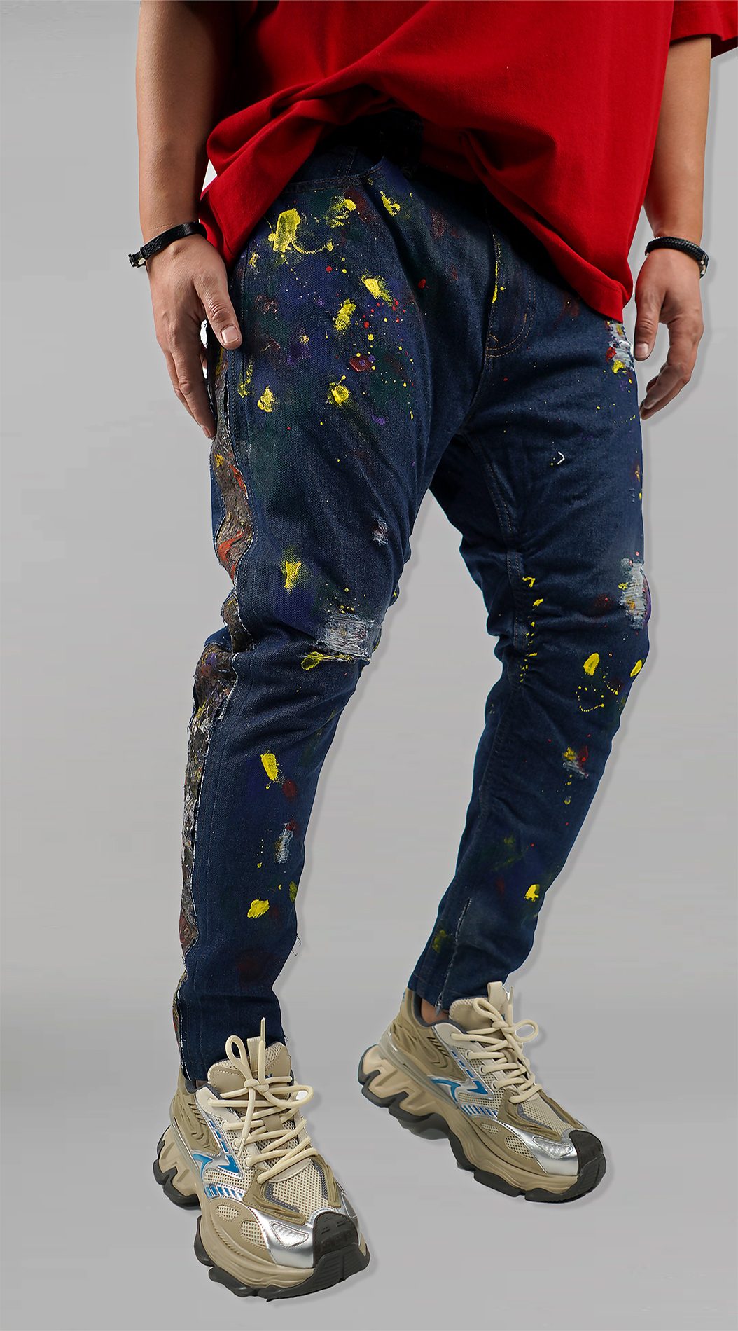 JEANS DISTRESSED HIGHWAY MJL7136