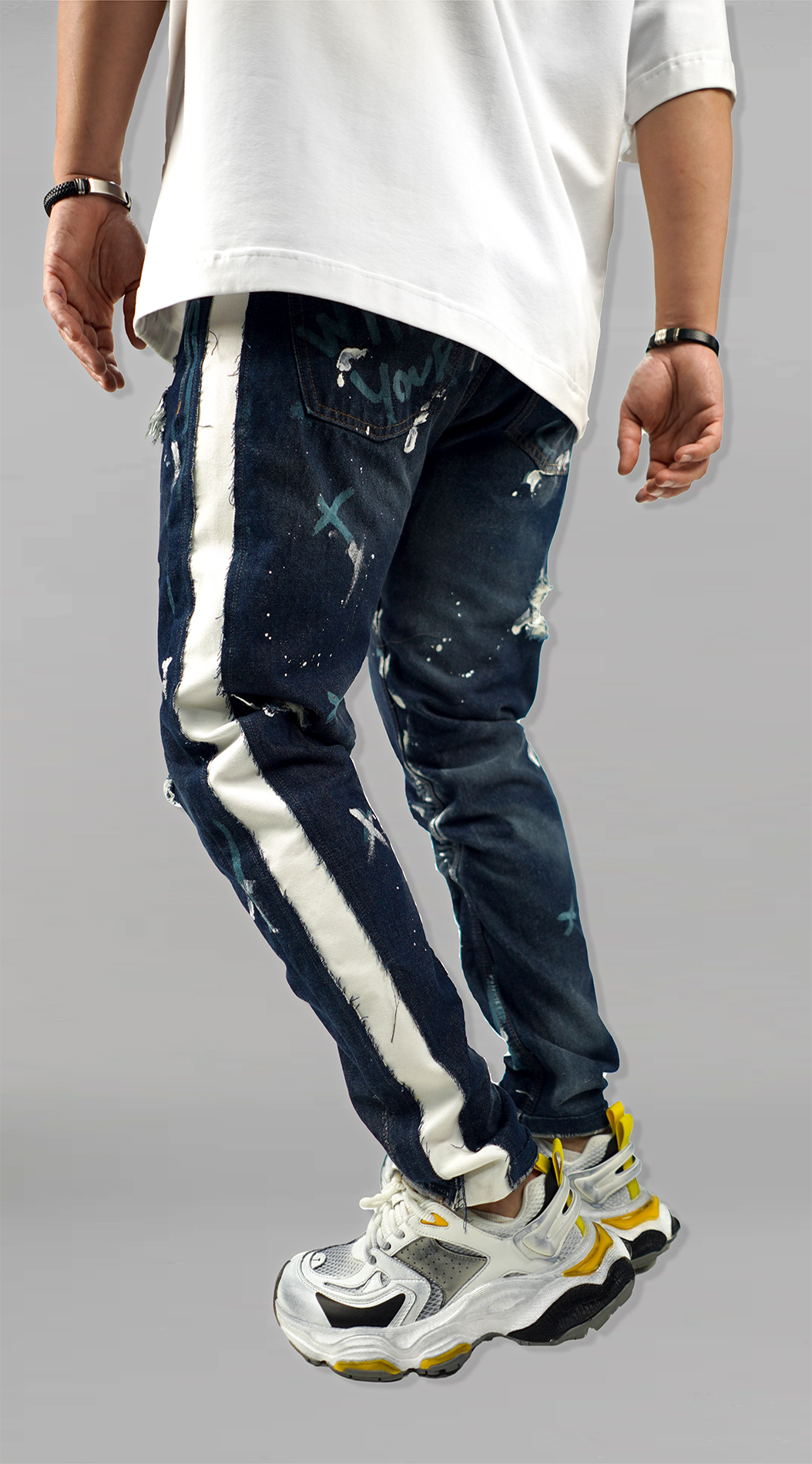 Neo Jeans ROYAL CROWN Blugi MJL7131 Neo Jeans ROYAL CROWN MJL7131