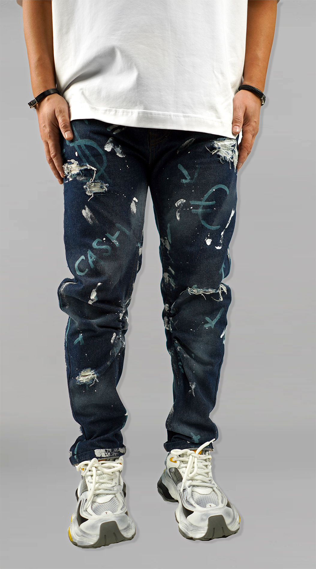 Neo Jeans ROYAL CROWN Blugi MJL7131 Neo Jeans ROYAL CROWN MJL7131