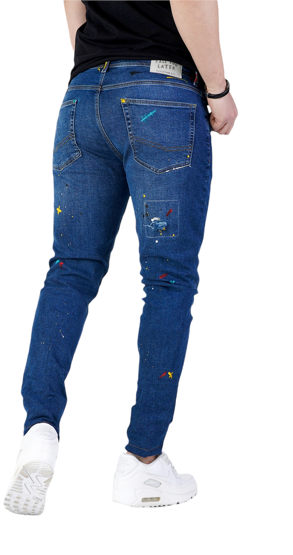 Blugi handmade, editie limitata jeans MJL5612 Blugi handmade, editie limitata MJL5612