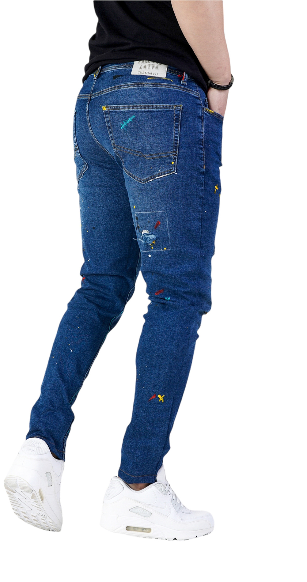 Blugi handmade, editie limitata jeans MJL5612 Blugi handmade, editie limitata MJL5612