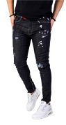 Blugi in editie limitata, pictati manual jeans MJL5615 Blugi in editie limitata, pictati manual MJL5615