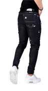 Blugi in editie limitata, pictati manual jeans MJL5615 Blugi in editie limitata, pictati manual MJL5615