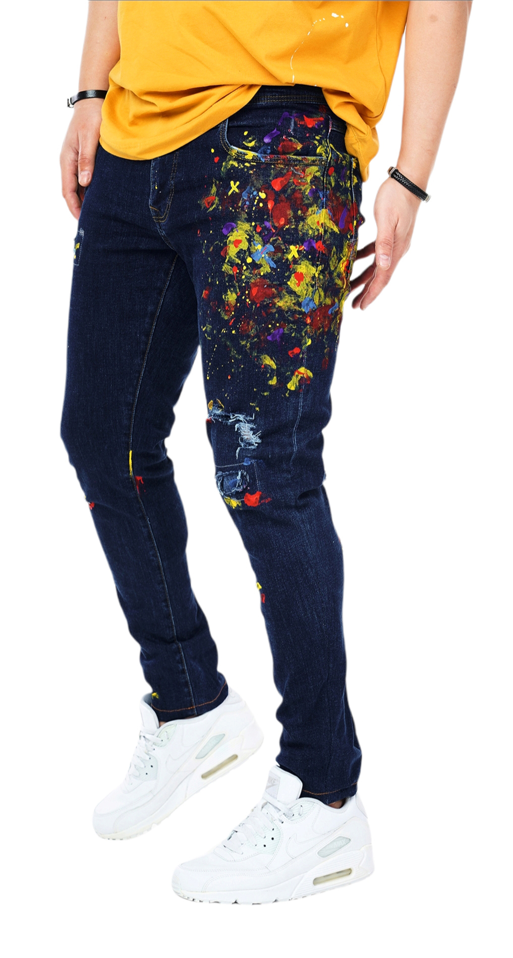 Jeans Custom Fit - Crushed mushrooms edition 7-Ani MJL5405 Jeans Custom Fit - Crushed mushrooms edition MJL5405